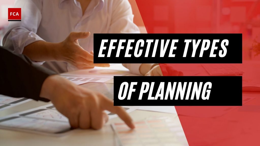 Types of planning