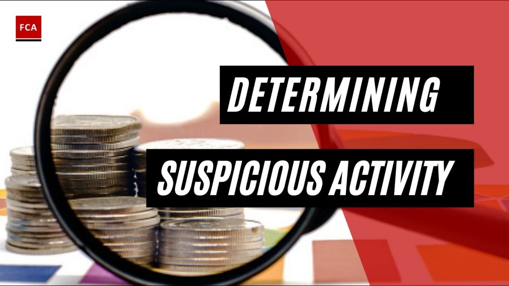 Determining Suspicious Activity