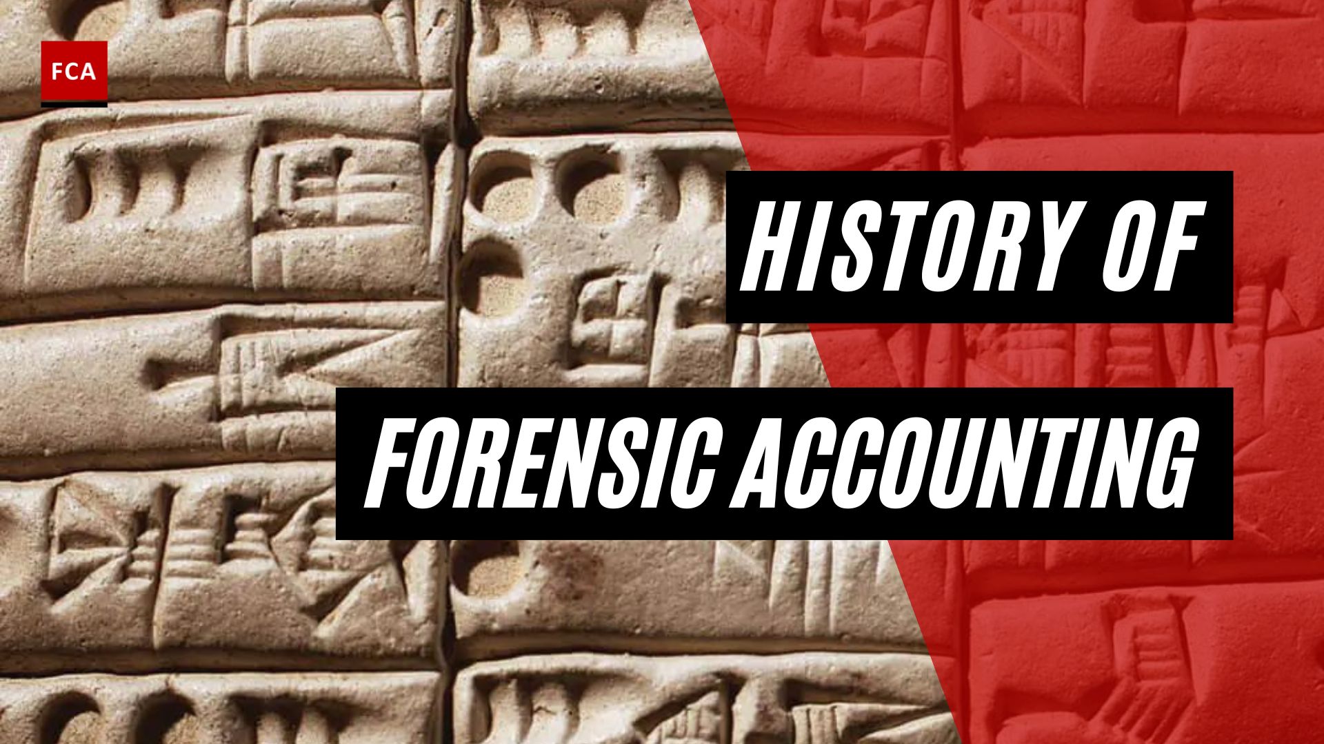 History Of Forensic Accounting