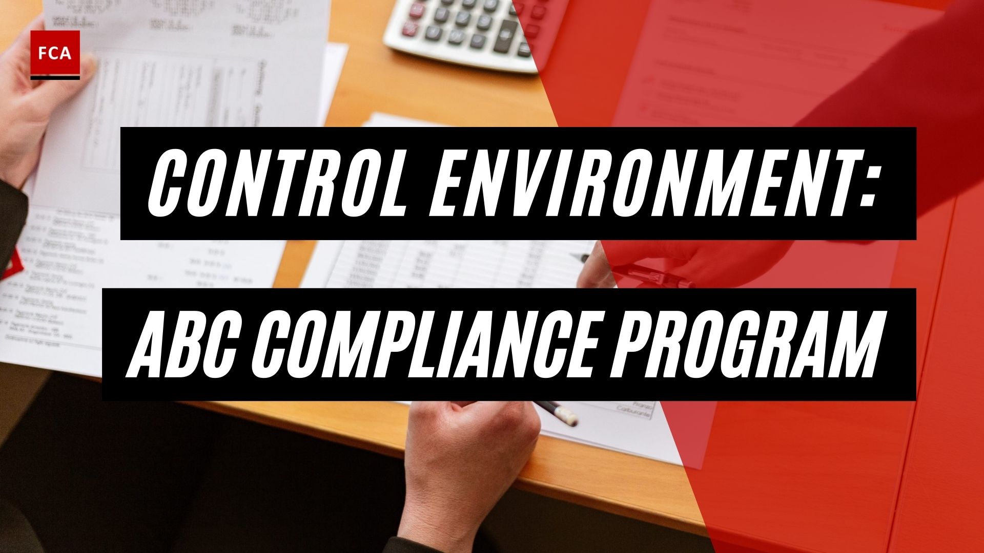 Control Environment