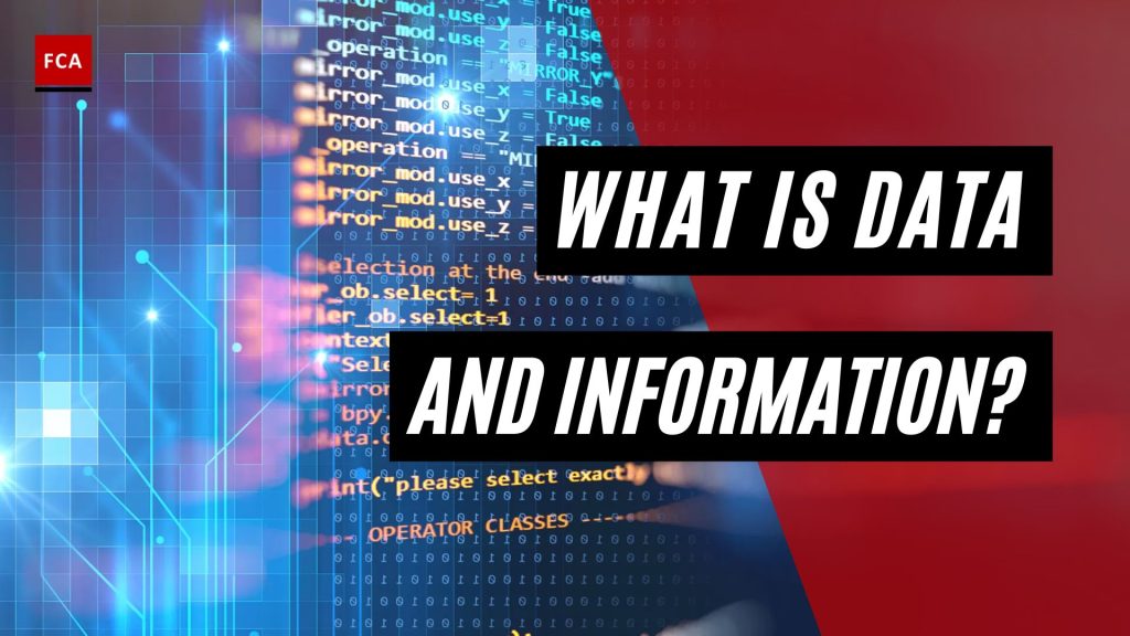 What is Data and Information?