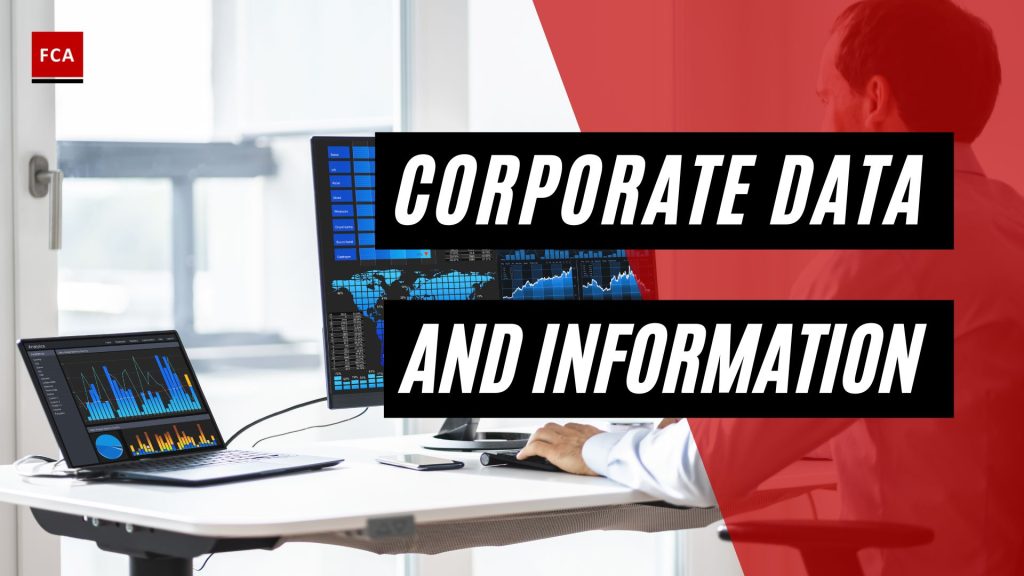 Corporate Data and Information