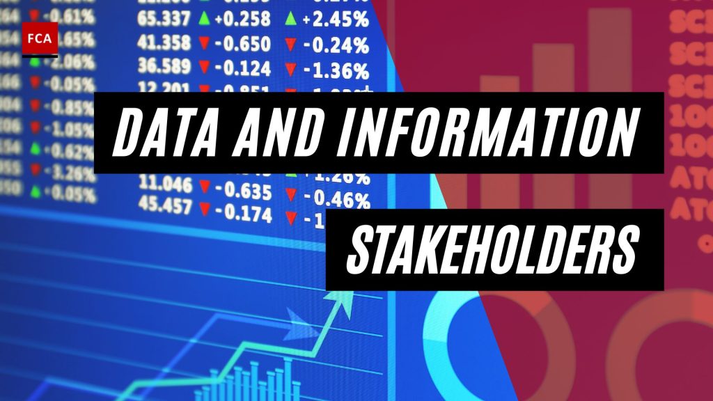 Data and Information Stakeholders