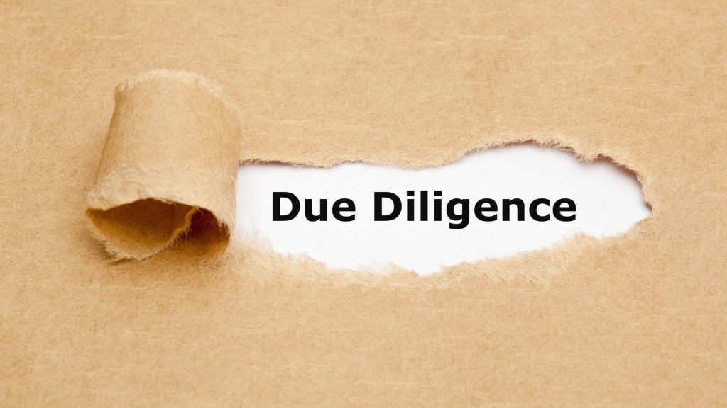 Levels of Due Diligence