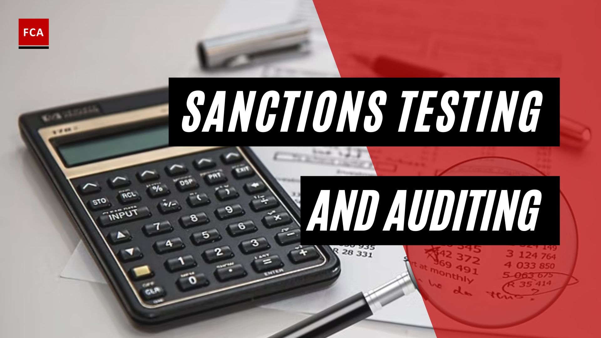 Testing and Auditing
