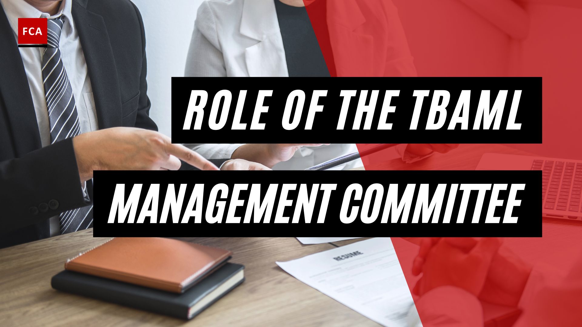 Role of the TBAML Management Committee