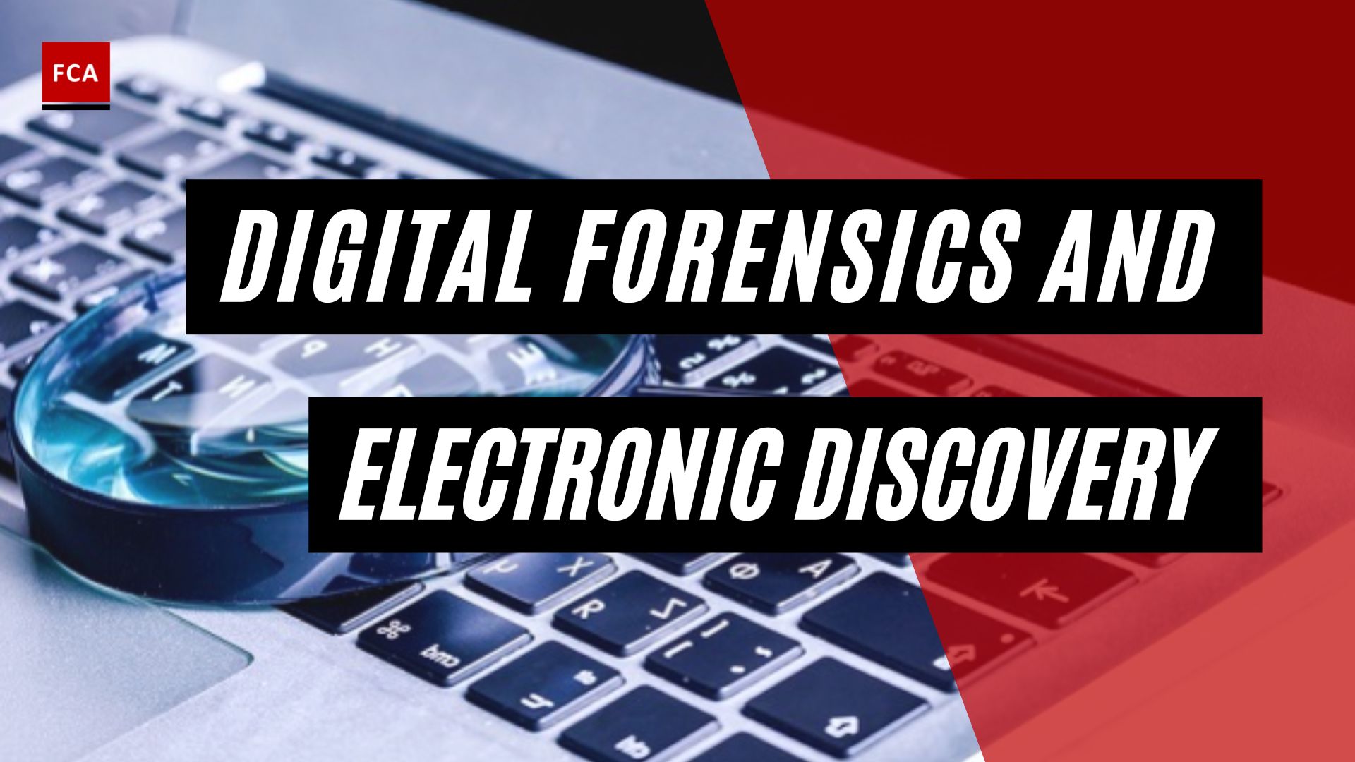 Digital Forensics and Electronic Discovery