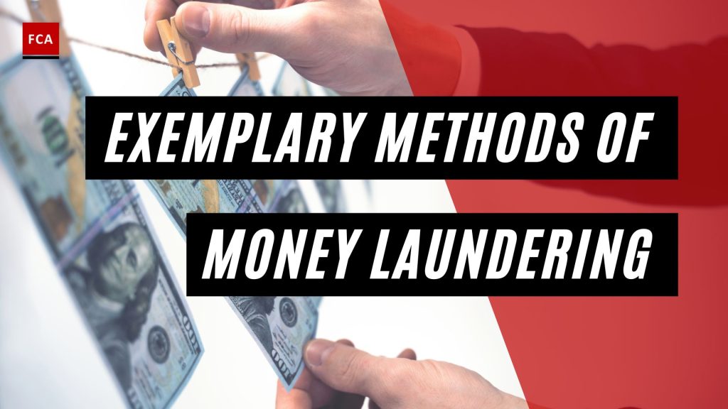 Exemplary Methods of Money Laundering