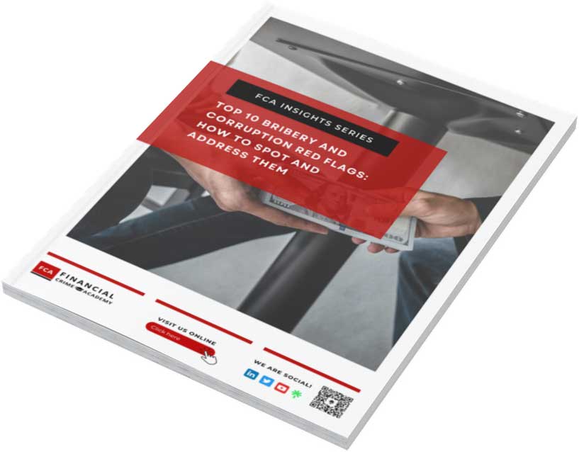 Top 10 Bribery and Corruption Red Flags mockup