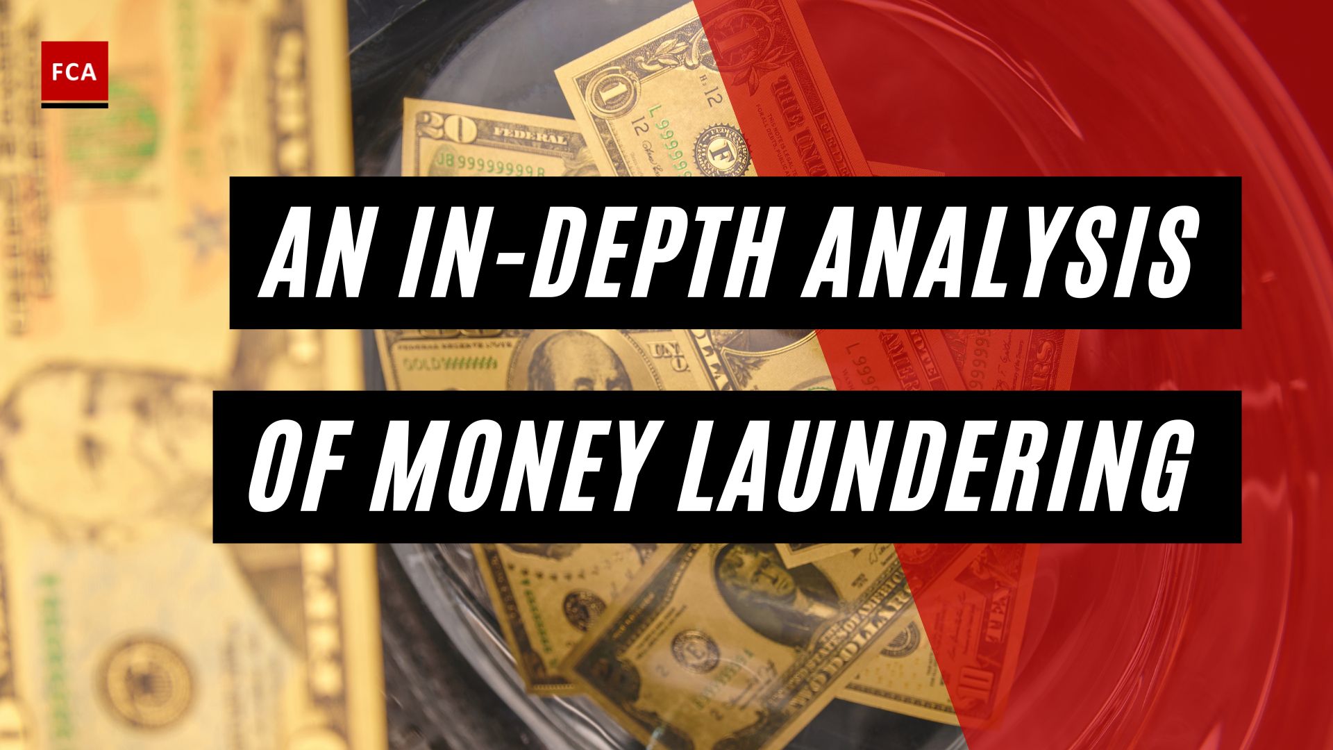 An In-depth Analysis of Money Laundering