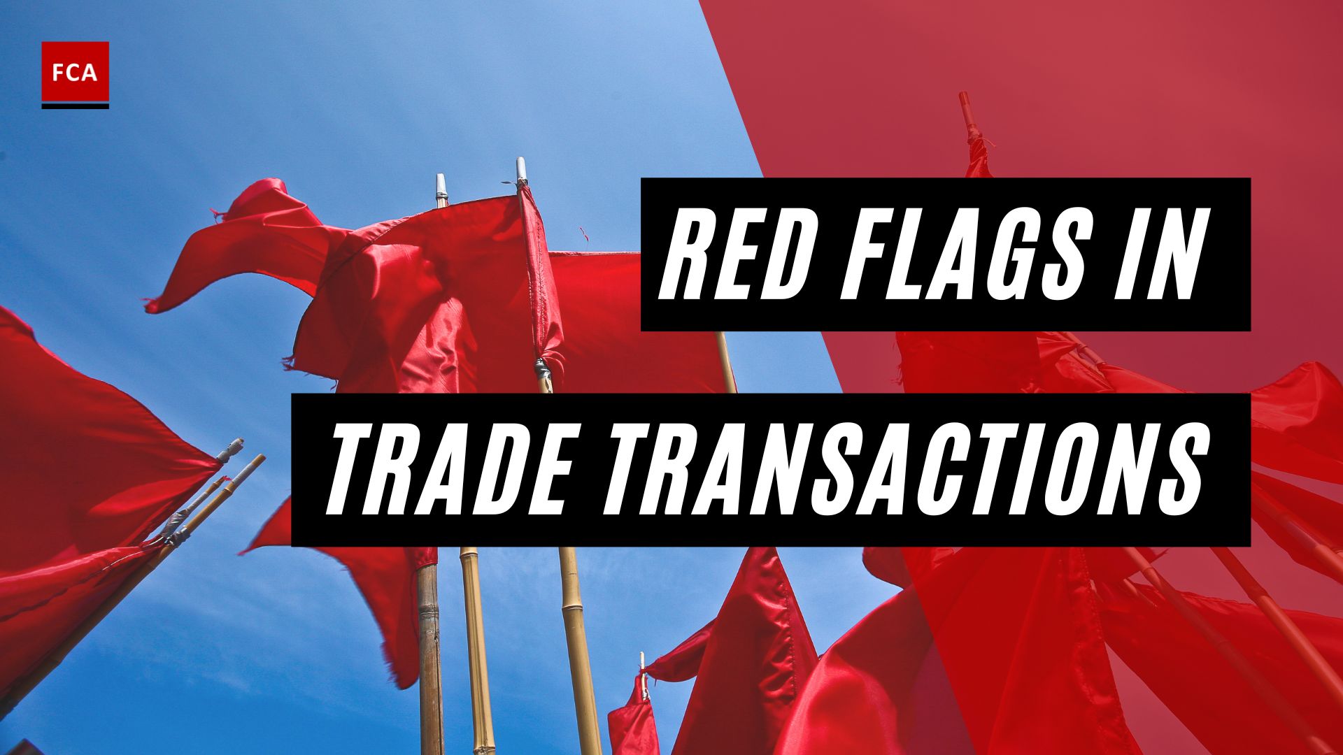 Red Flags in Trade Transactions