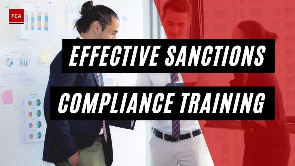 Effective Sanctions Compliance Training
