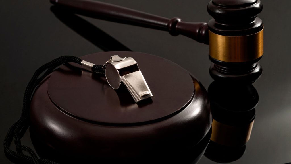 Sanctions Whistleblowing